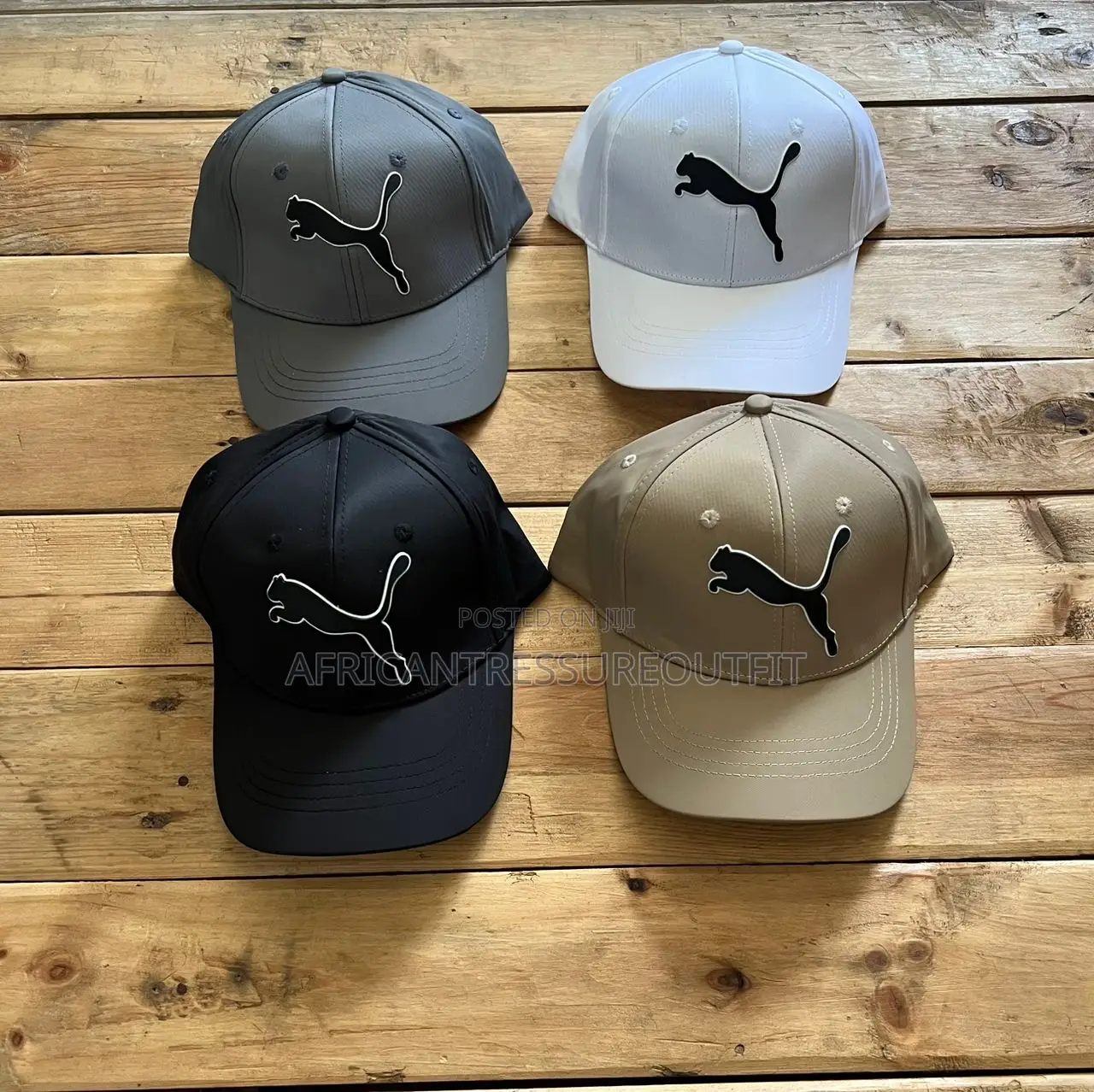 Puma Baseball Caps Feature a Distinctive Graphic Logo