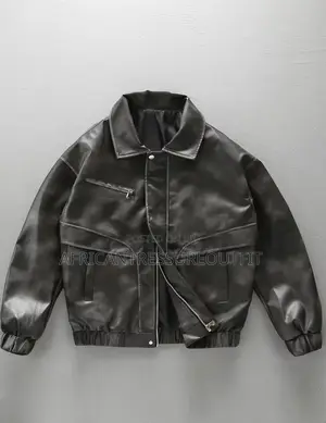 Ambassador Jacket a Distinctive Rustic Finish and Front Zip Up Closure