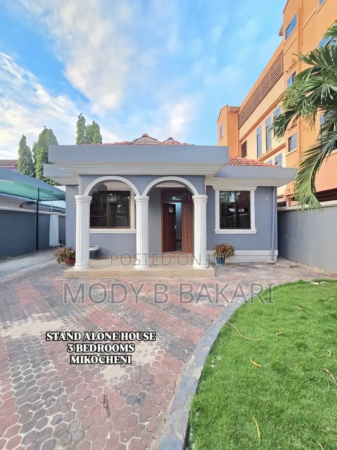 3bdrm House in Mikocheni for rent
