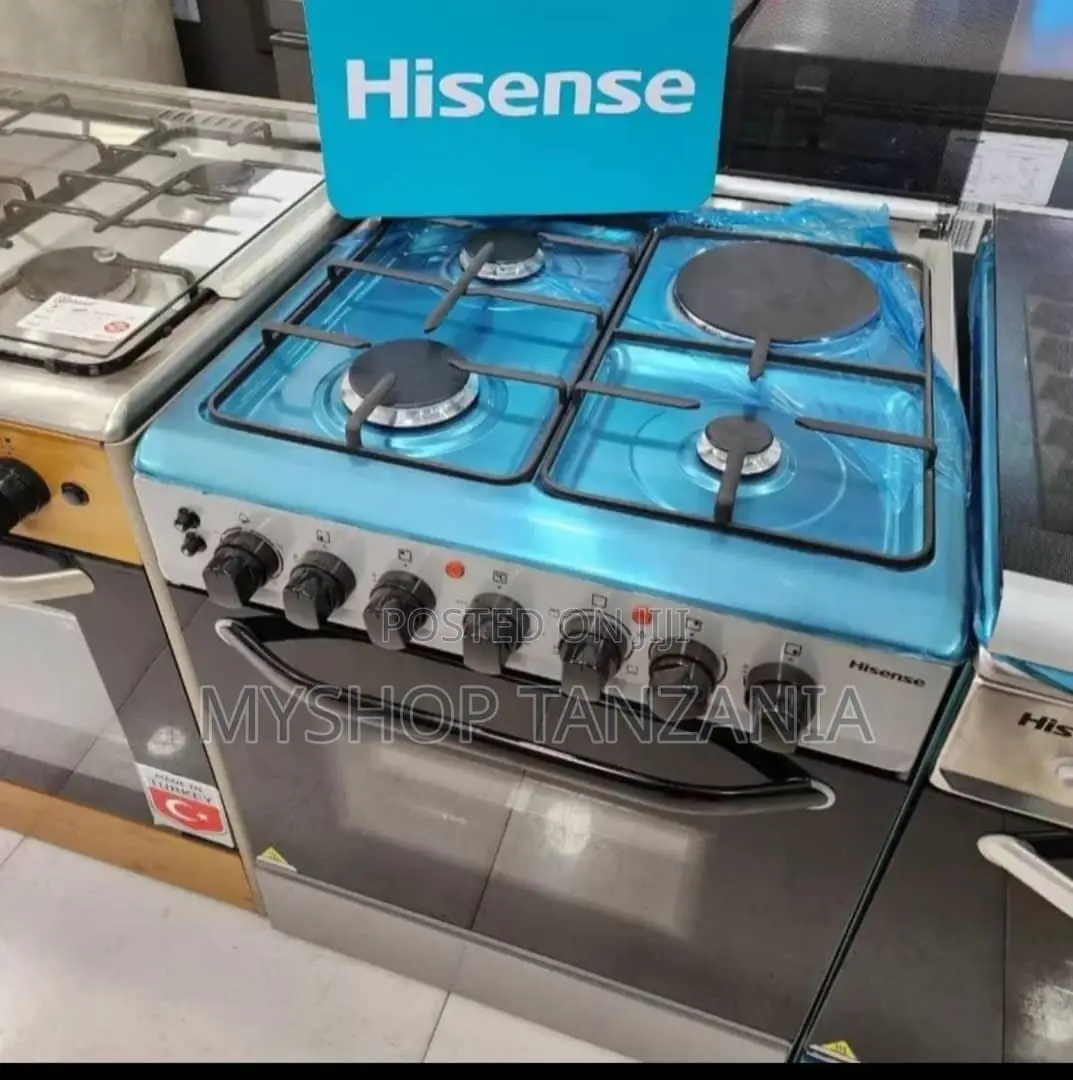 Hisense 60cm X 57cm Full Gas Cooker With Gas Oven