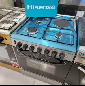Hisense 60cm X 57cm Full Gas Cooker With Gas Oven
