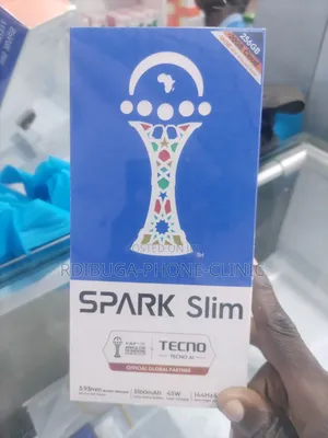 New Tecno Spark Slim 256 GB Black