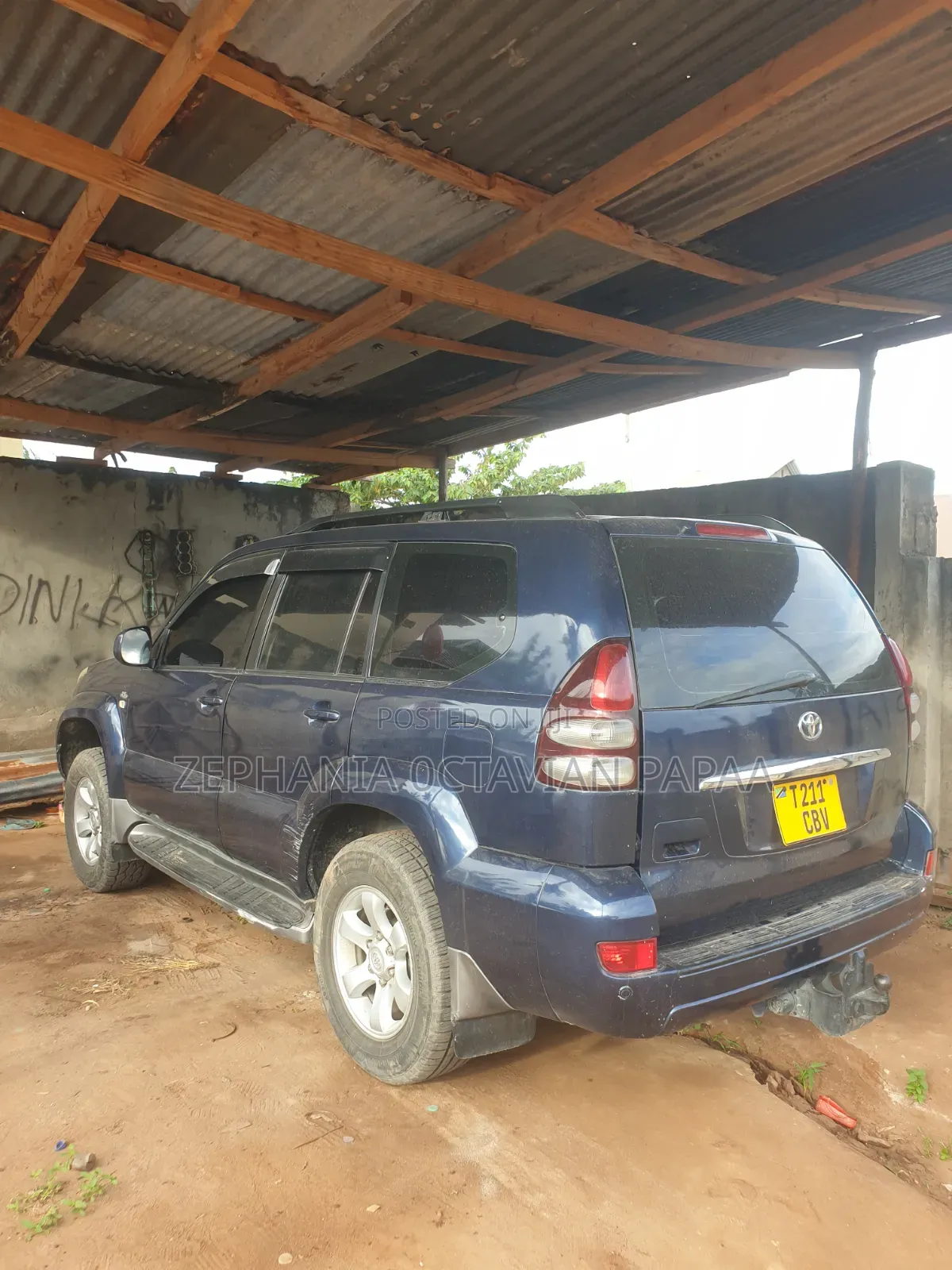 Toyota Land Cruiser Prado 2004 Blue