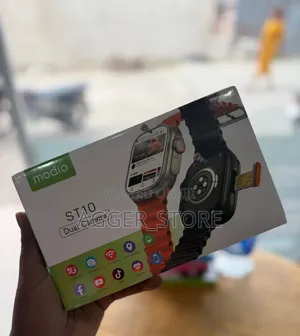 Modio St10 Simcard Smartwatch With Dual Camera and Playstore