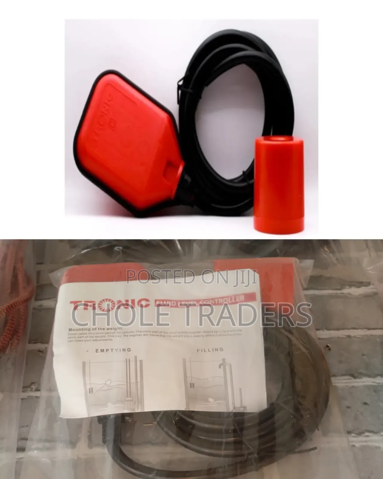 2 Meter Tronic Float Switch/ Fluid Level Controller
