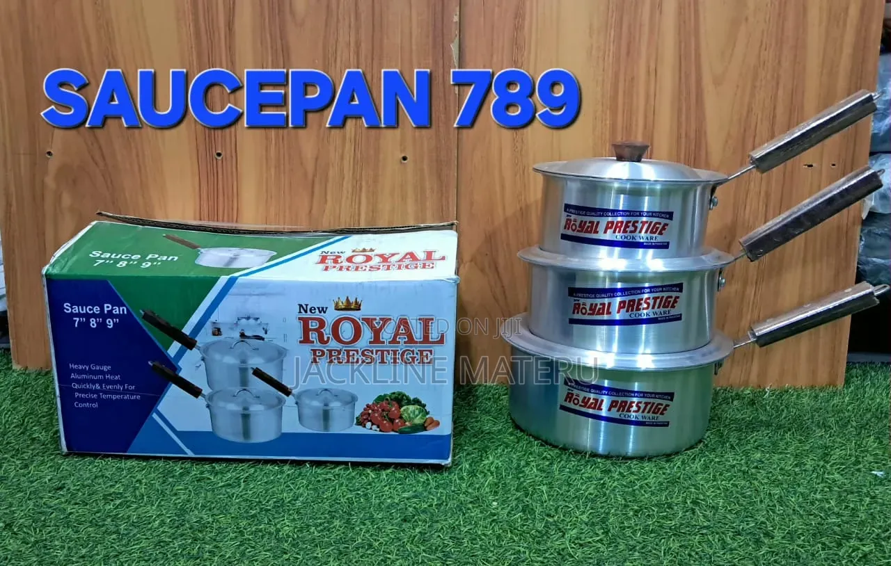 Sufuria Za Royal Prestige 3pcs Kubwa 2kg