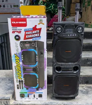 Kolav M2826 Party Box Speaker With 2 Wireless Microphones