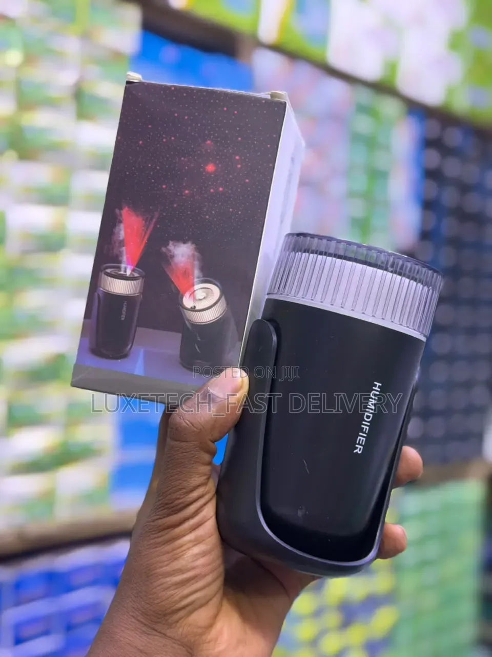 2-in-1 Portable Usb Cool Mist Humidifier And Starry Sky Projector