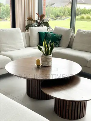 Classic Coffe Table Set Muonekano Wa Kisasa Imara Wa Kudumu