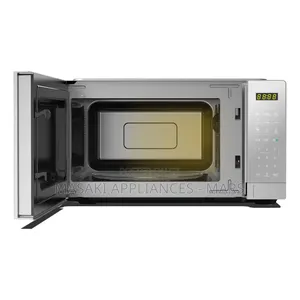 New! Hisense 20l Silver Digital Microwave Oven