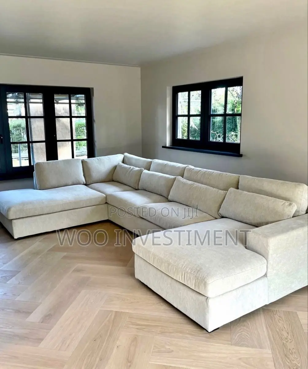 Sofa Za L-Shape Zenye Muonekano Wa Kisasa Ubora Wa Kudumu