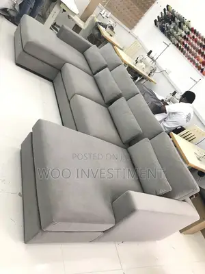 Sofa Za L-Shape Zenye Muonekano Wa Kisasa Ubora Wa Kudumu