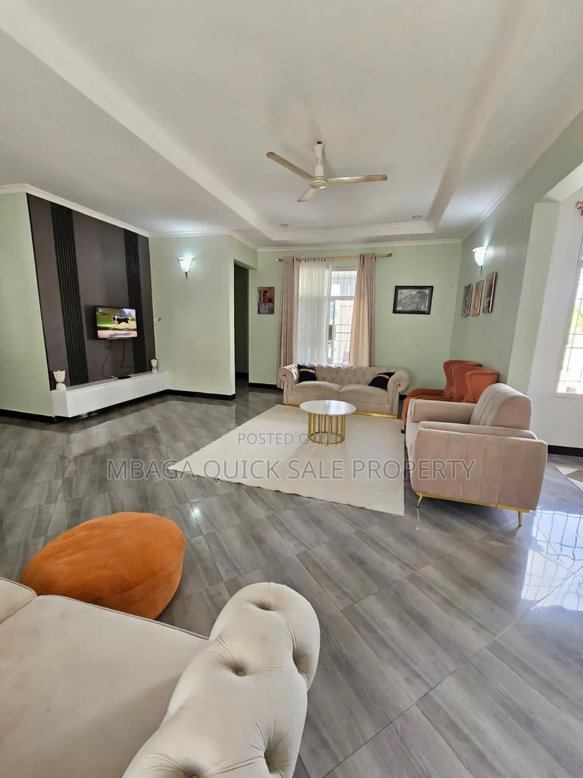 Furnished 3bdrm House in Kigamboni for rent
