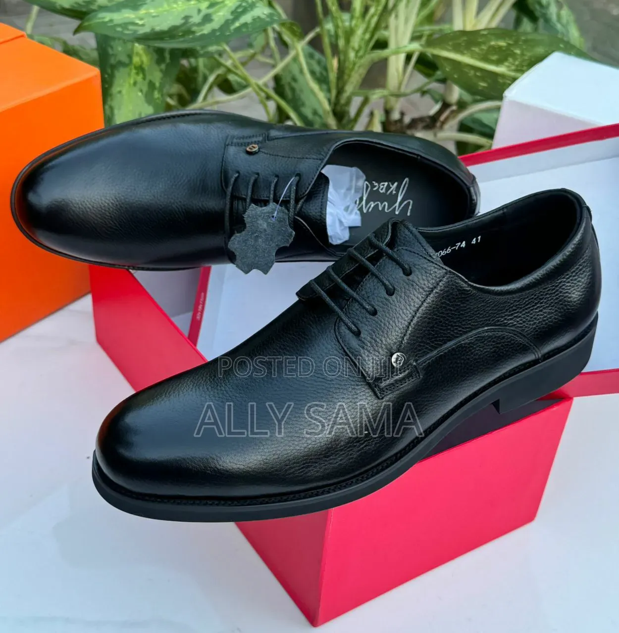 Men's Moccasins Full Black Material Very Quality