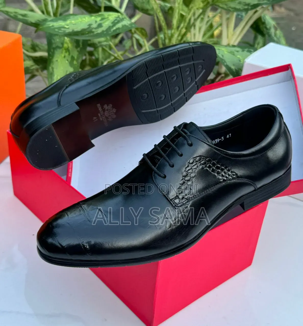 Men's Moccasins Full Black Material Very Quality