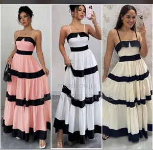 New Version African Style Women's Naked Shoulder Dresses