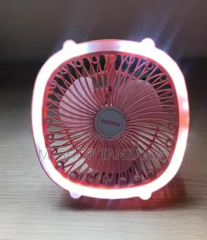 Rechargeable Fan With Lights