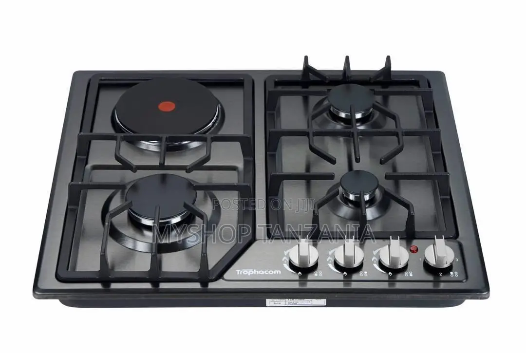 Trophacom 4 Plate Gas Cooker (3g +1e)
