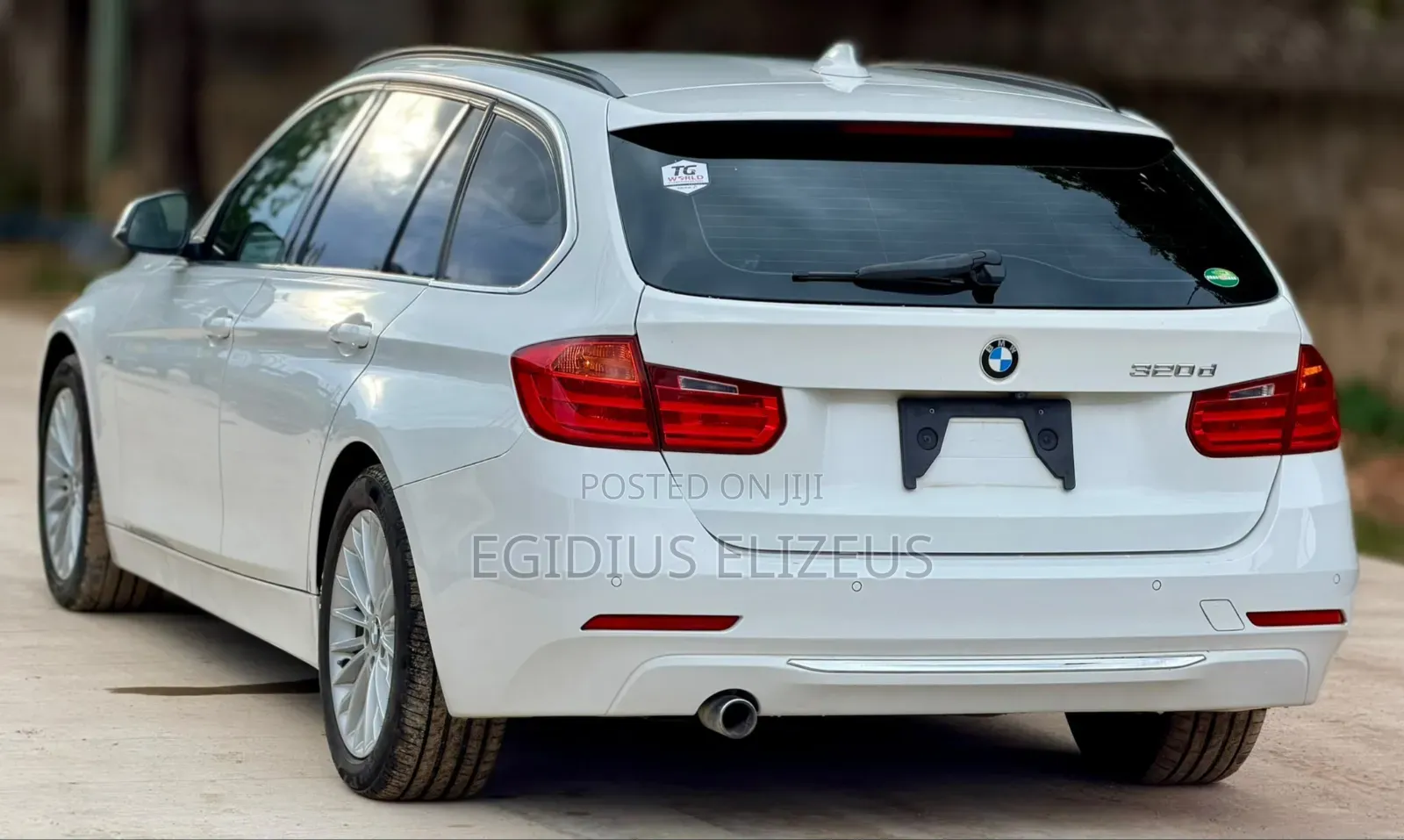 BMW 320d 2014 White