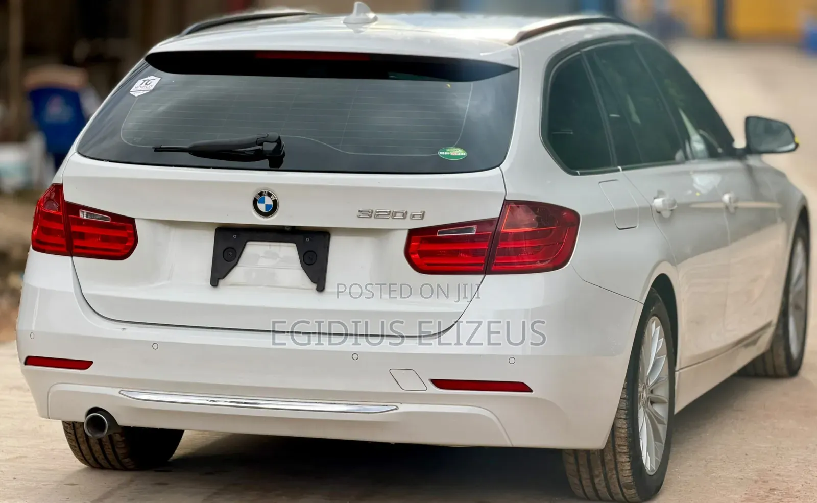 BMW 320d 2014 White