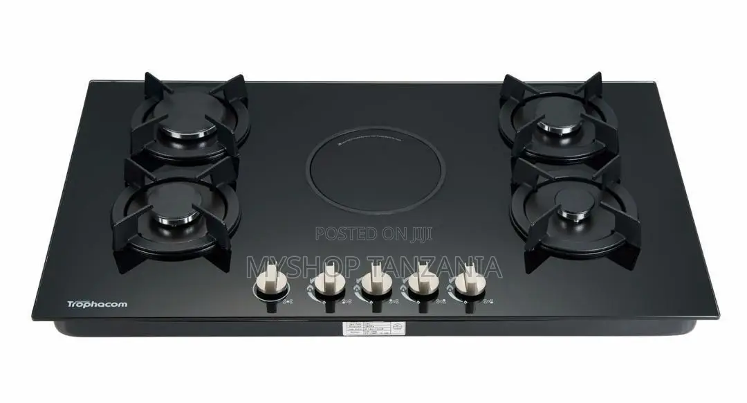 Trophacom 5 Plates Cooker (4gas +1 Electric)