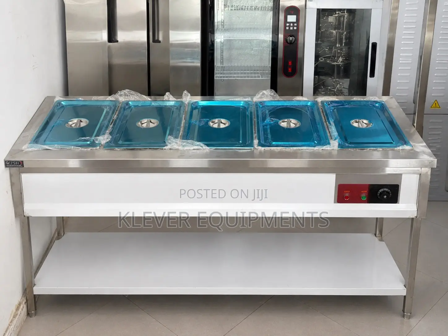 Commercial Electric Bain Marie 5 Pans (No Glass)