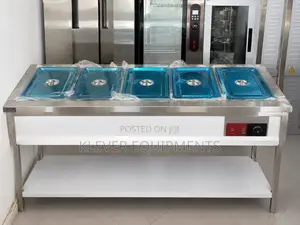 Commercial Electric Bain Marie 5 Pans (No Glass)
