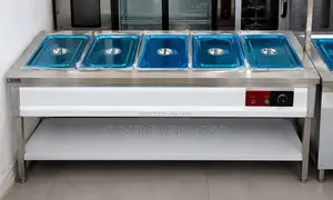 Commercial Electric Bain Marie 5 Pans (No Glass)