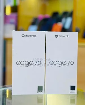 New Motorola Edge 70 512 GB Black