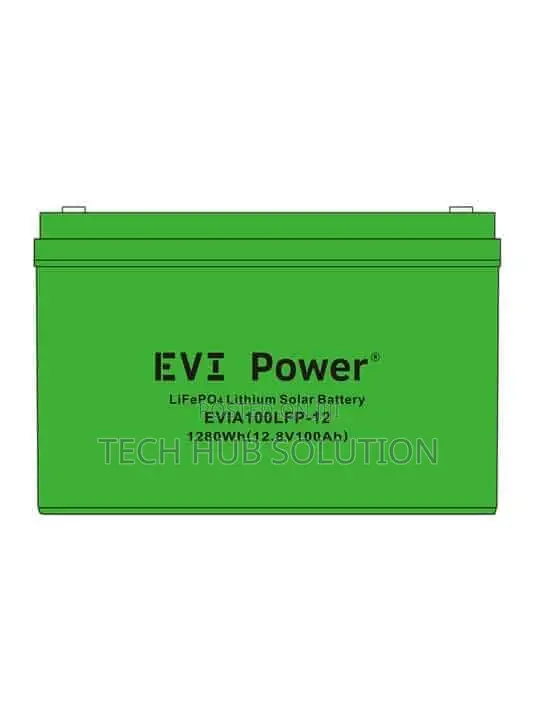 Deye Evia100lfp-12 12.8v 100ah Lifepo4 Lithium Battery