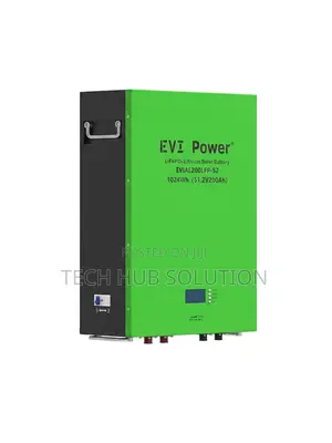 Deye Evi Power Evia100lfp-51.2r 51.2v 100ah Rack Mount Lithium Battery
