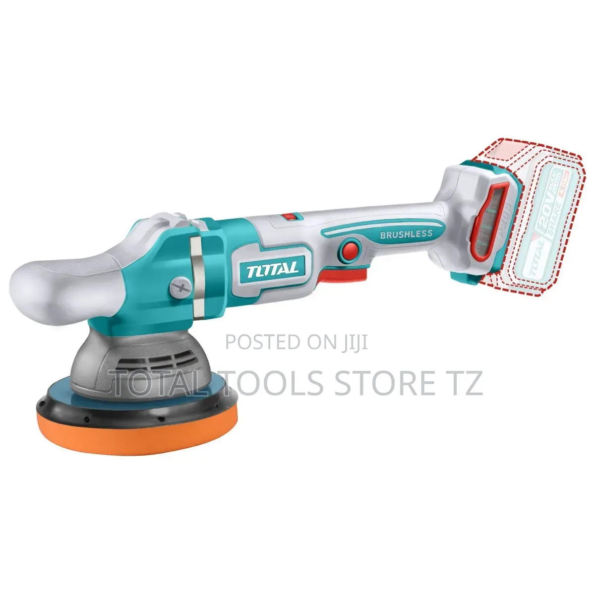 Total Cordless Angle Polisher