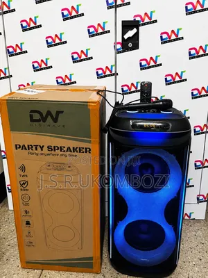 Digiwave Recharageable Party Music System 120w Comes With 1wiree Mic