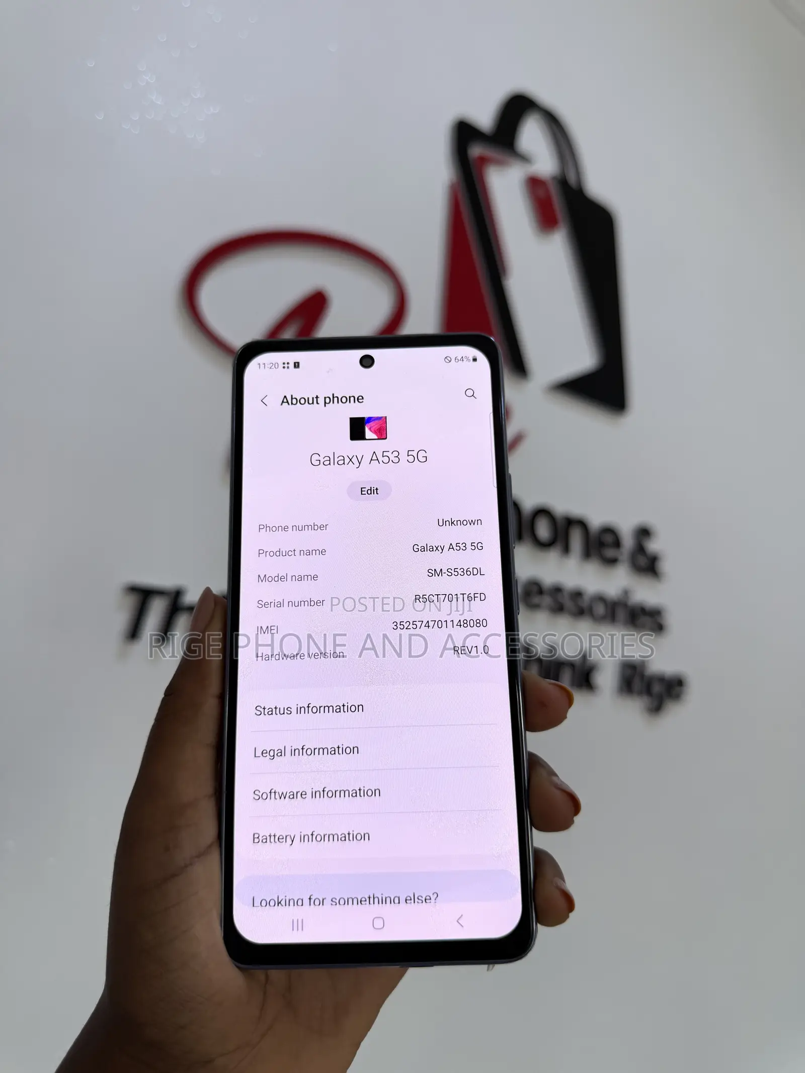 Samsung Galaxy A53 5G 128 GB Black
