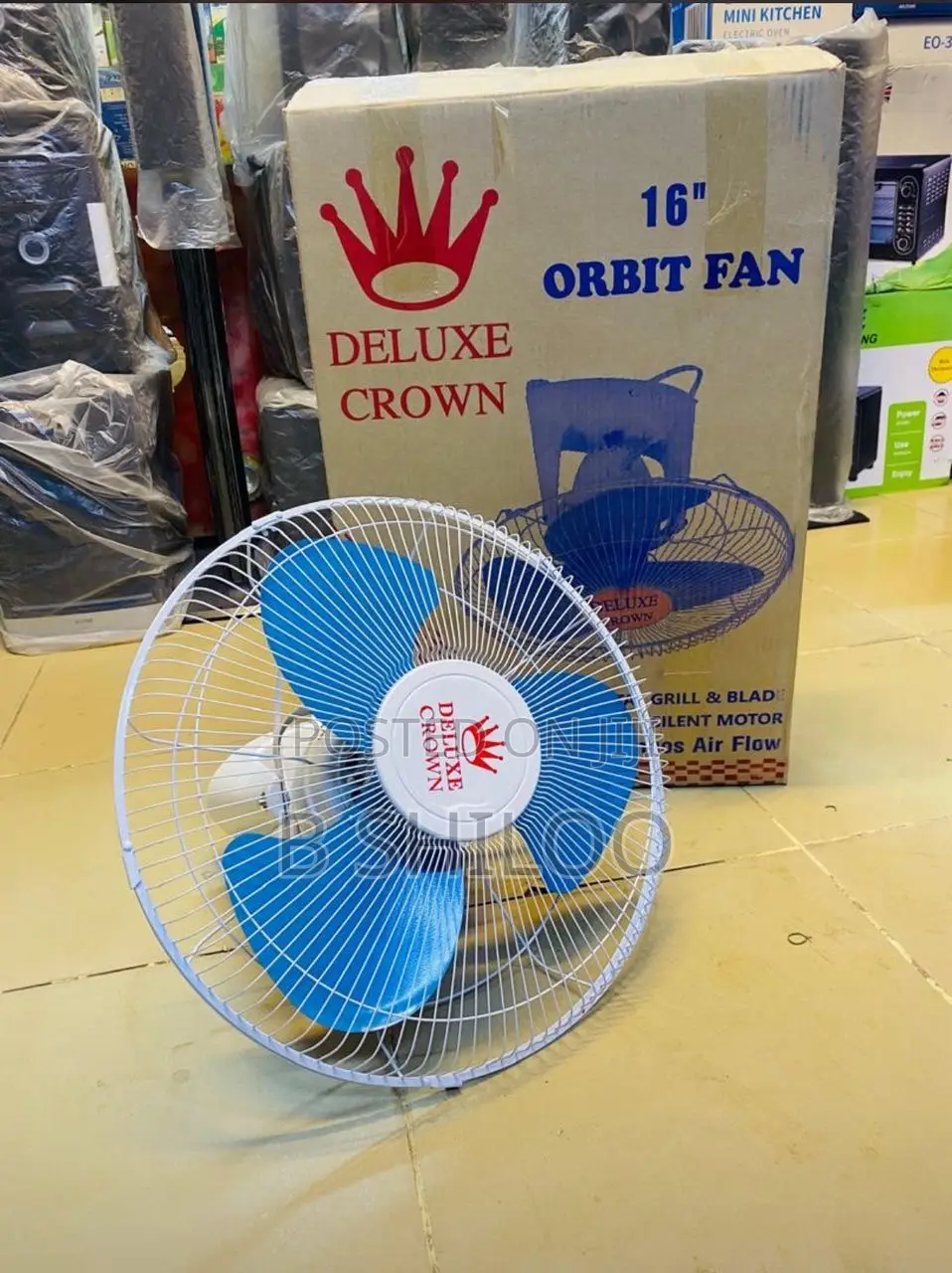 Crown Deluxe Orbit Fan