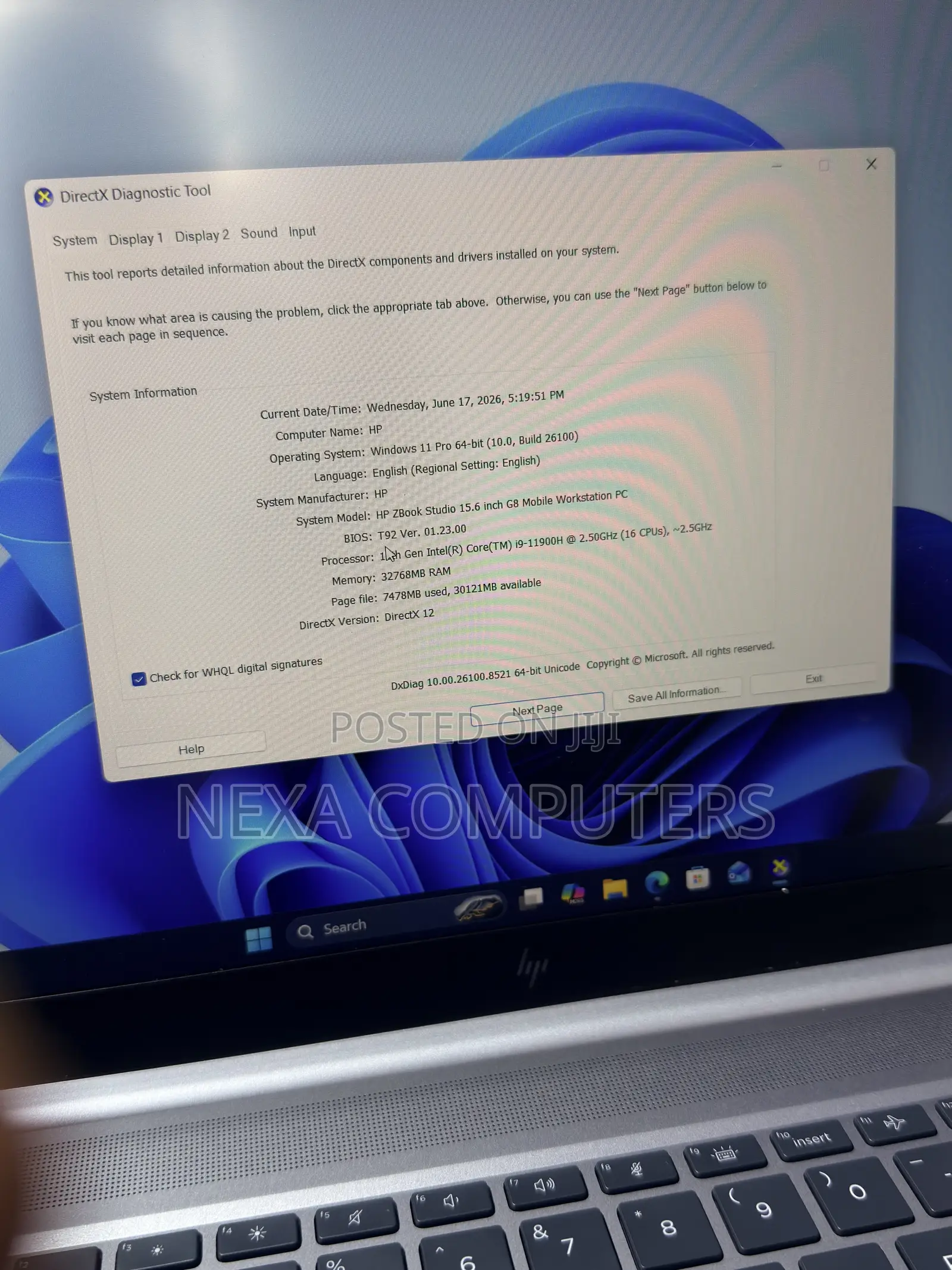 Laptop HP ZBook Studio G8 32GB Intel Core i9 SSD 512GB