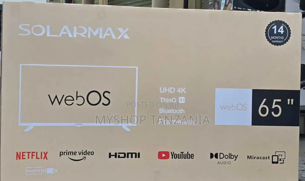 Solarmax Uhd 65 Inches Tv