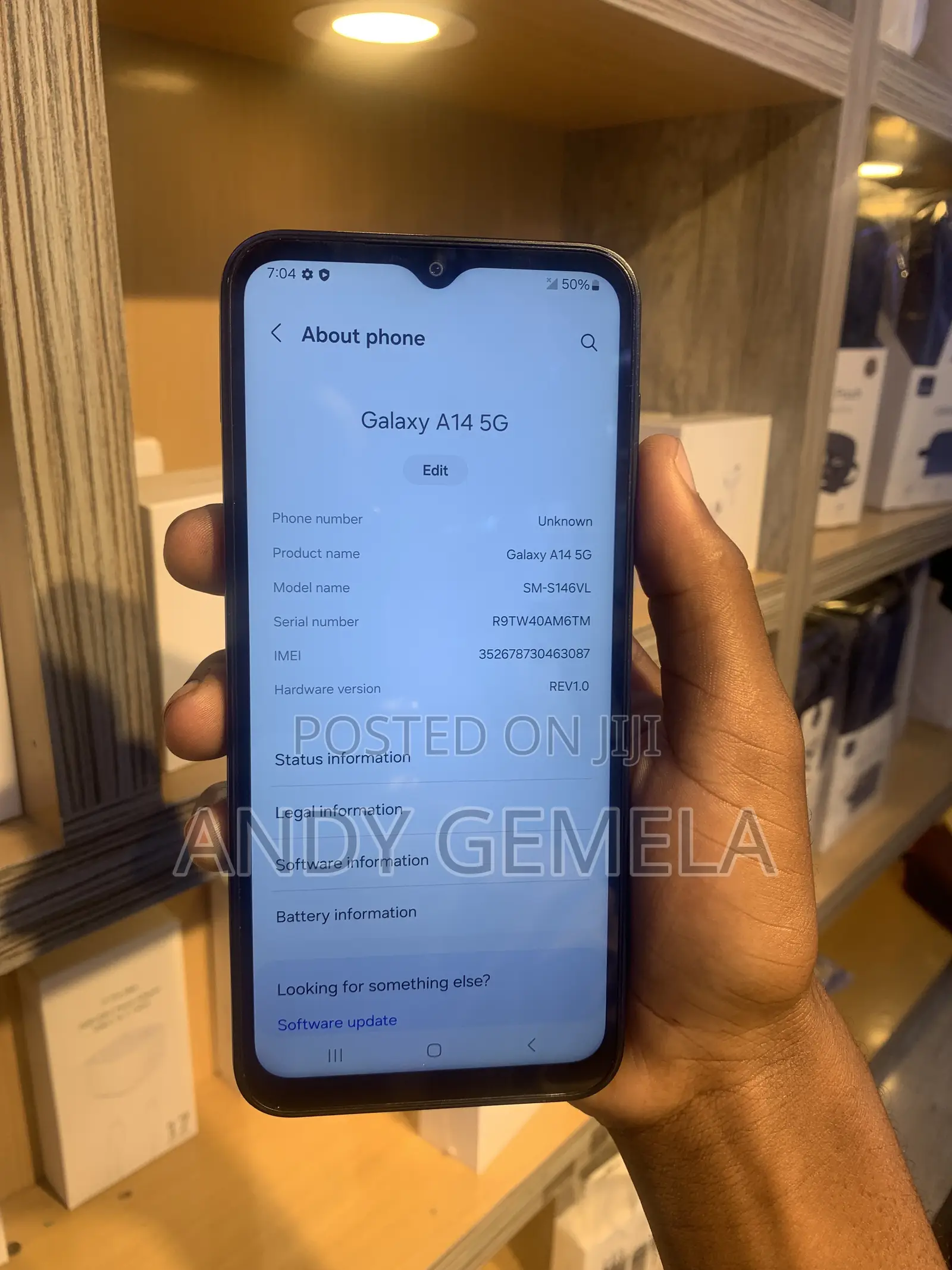 Samsung Galaxy A14 5G 64 GB Black