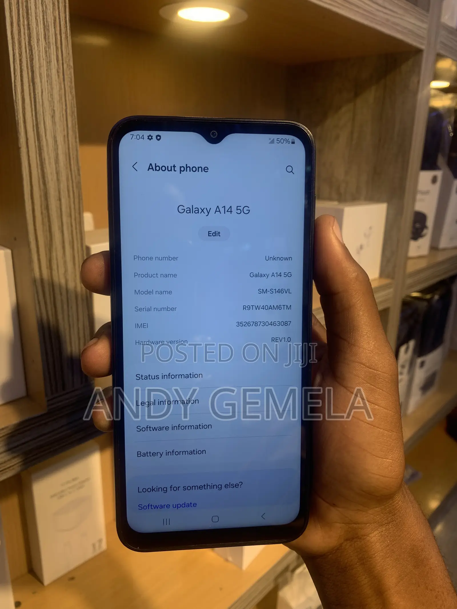Samsung Galaxy A14 5G 64 GB Black