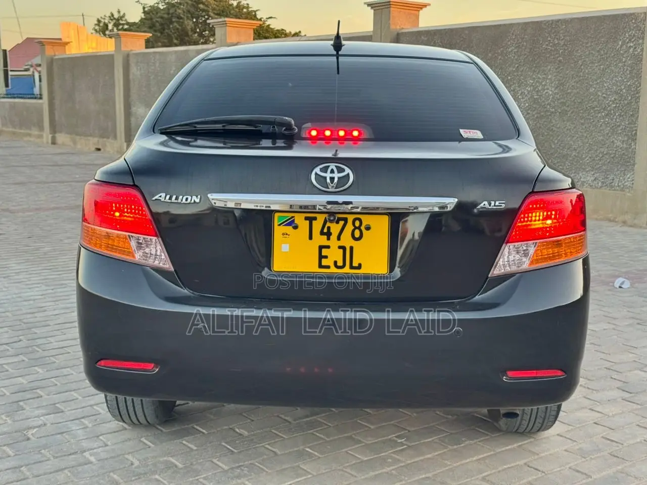 Toyota Allion 2008 Gray
