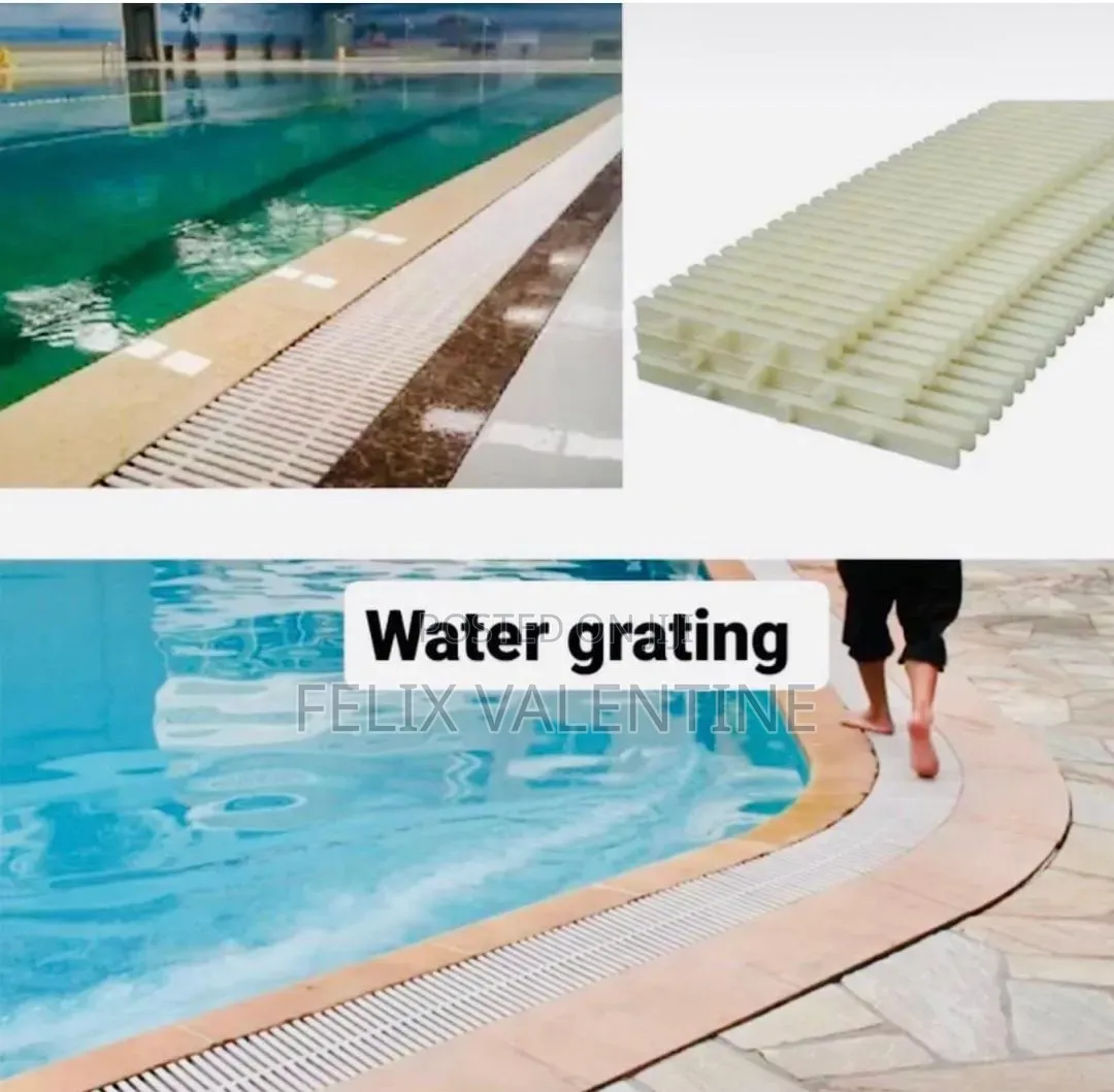 Swimming Pool Drainage Overflow Grid