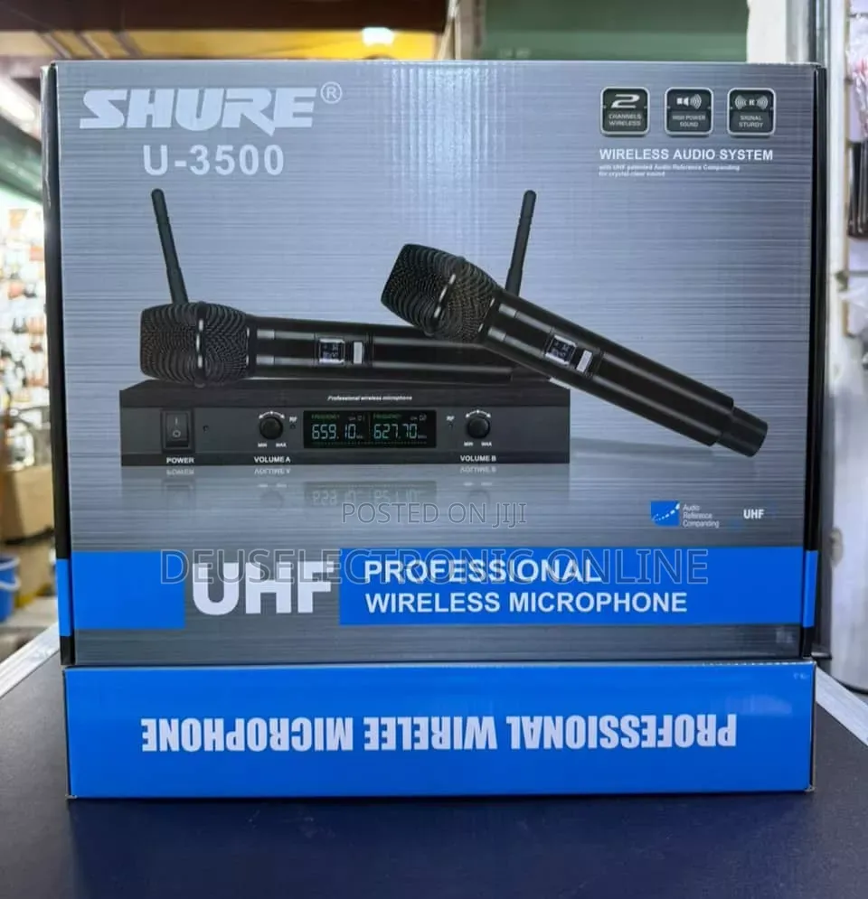 Shure U-3500 Wireless Microphone 50-80 Metres