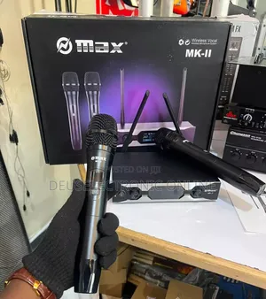Omax Mk Ii Wireless Microphone 50-80 Metres