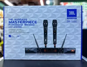 JBL Sk-1000 Wireless Microphone 50-100 Metres 340,000/=