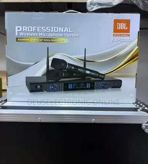 JBL Sk-3000 Wireless Microphone 70-100 Metres 390,000/=