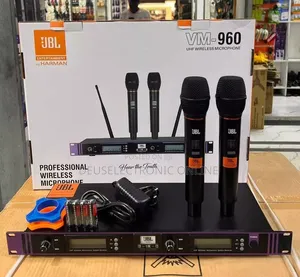 JBL Vm-960 Wireless Microphone 70-100 Metres 480,000/=