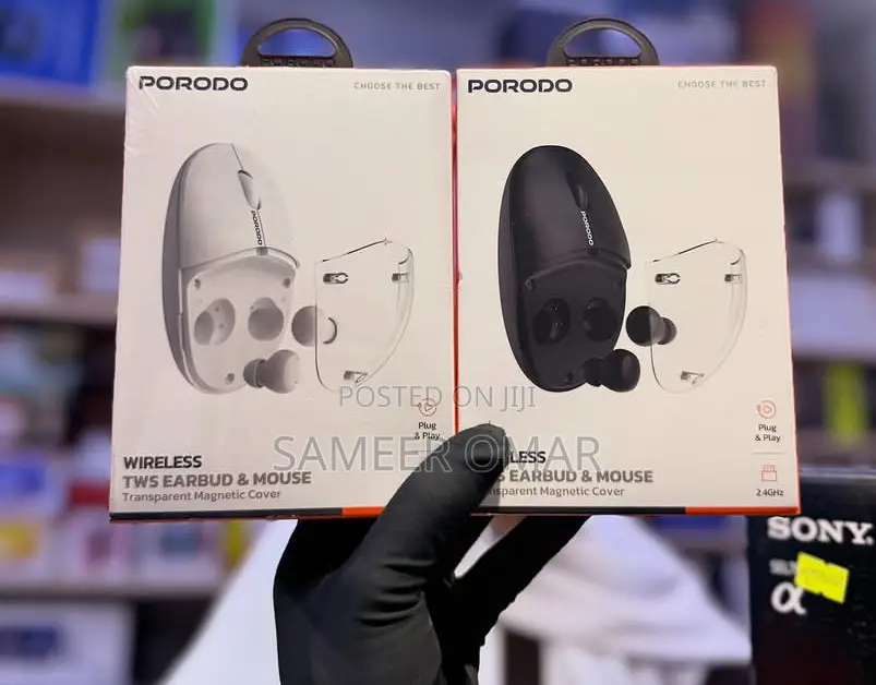 Porodo Wireless Tws Earbuds Mouse