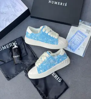 Numeriś Eclipse Aqua Woven Trainer