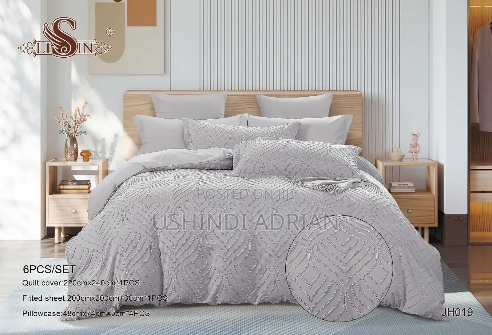 Bedsheet Set–King Size