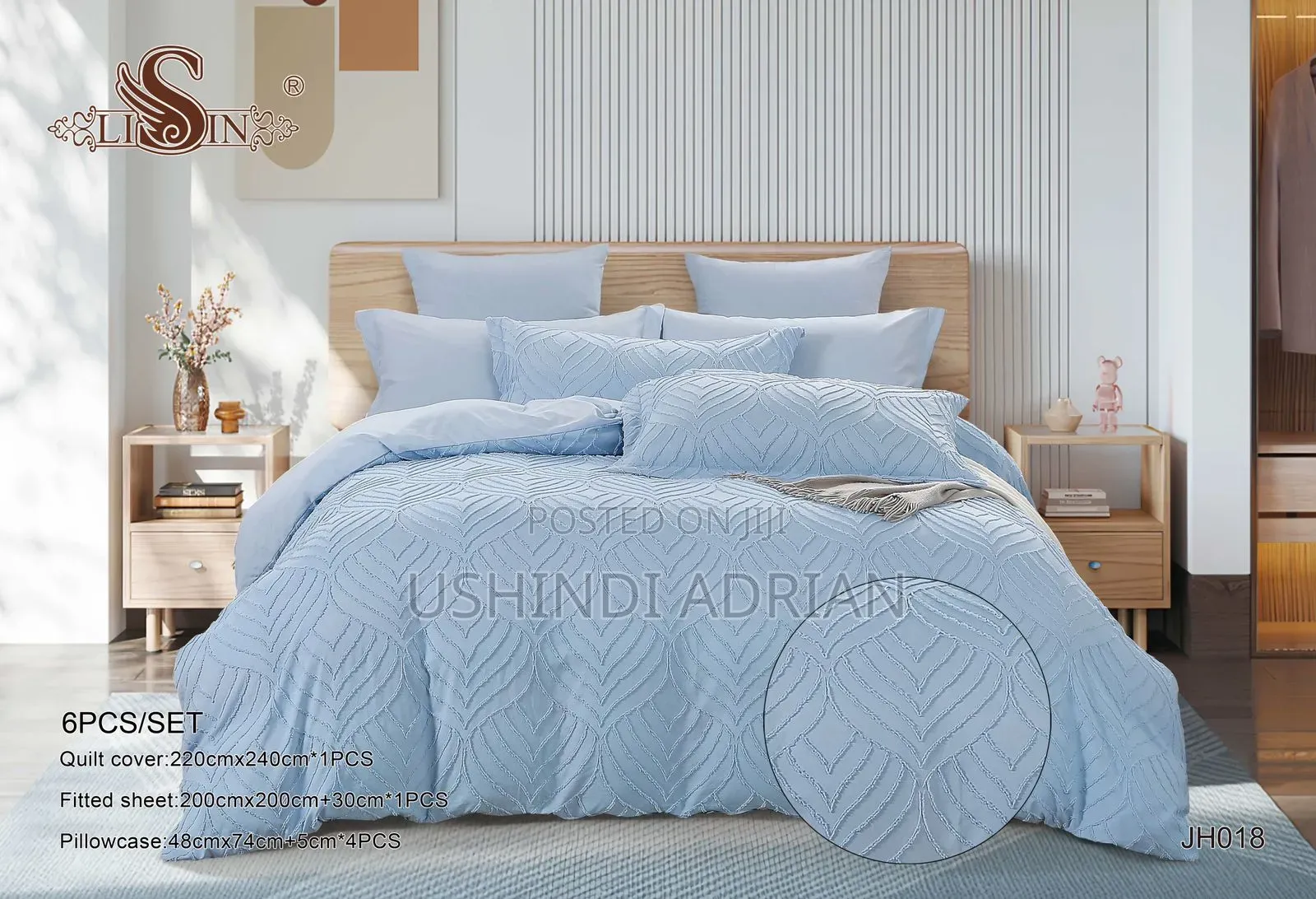 Bedsheet Set–King Size